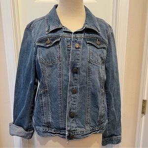 Loft Denim Jacket, EUC, Size L